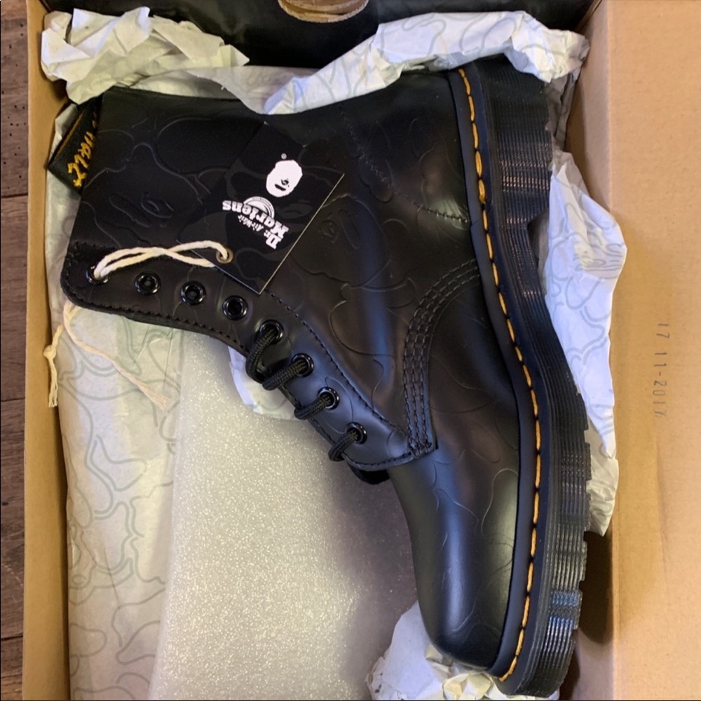 BAPE x Dr. Martens shoes